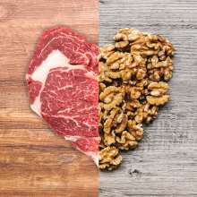 Meat or nuts for the heart’s desire?